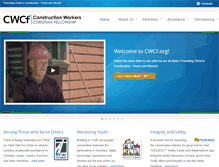 Tablet Screenshot of cwcf.org